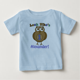 T-shirt Pour Bébé Regardez qui est une chemise anniversaire