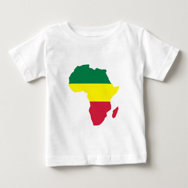 T-shirt Pour Bébé Reggae d'Afrique (Devant)