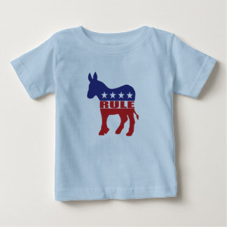 T-shirt Pour Bébé Règle de Démocrate