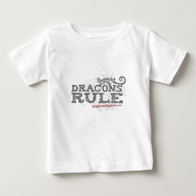 T-shirt Pour Bébé Règle de Dracons - T-shirt de bébé (Devant)