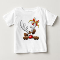 Reindeer Puzzled drôle Caractère de Noël