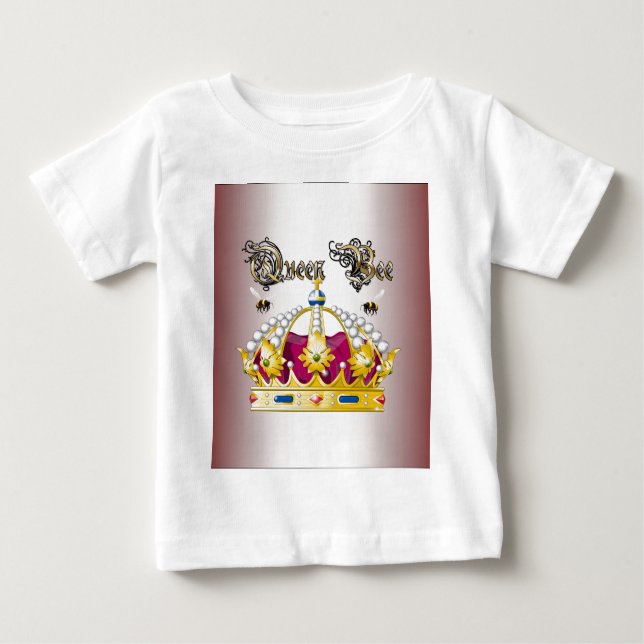 T-shirt Pour Bébé Reine des abeilles #2 (Devant)