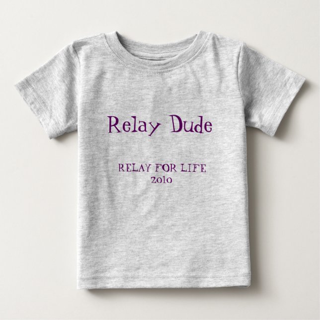 T-SHIRT POUR BÉBÉ RELAIS PENDANT LA VIE (Devant)