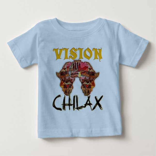 T-shirt Pour Bébé Relax African WonderVision votre design (Devant)