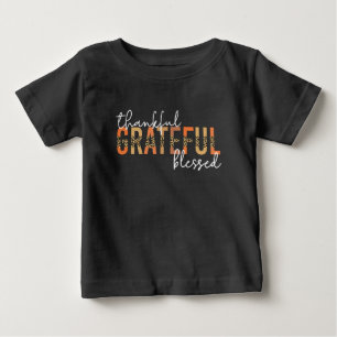 T-shirt Pour Bébé Remerciements à la bienheureuse guépard'impression