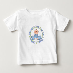 T-shirt Pour Bébé Remerciez le ciel de petits garçons