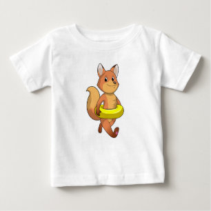 T-shirt Pour Bébé Renard avec Lifebuoy
