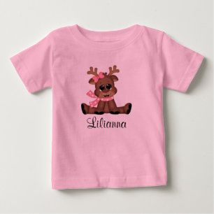 T-shirt Pour Bébé Renard de bébé personnalisé