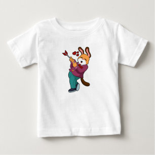 T-shirt Pour Bébé Renard en marié avec costume