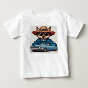 T-shirt Pour Bébé Renard Lowrider