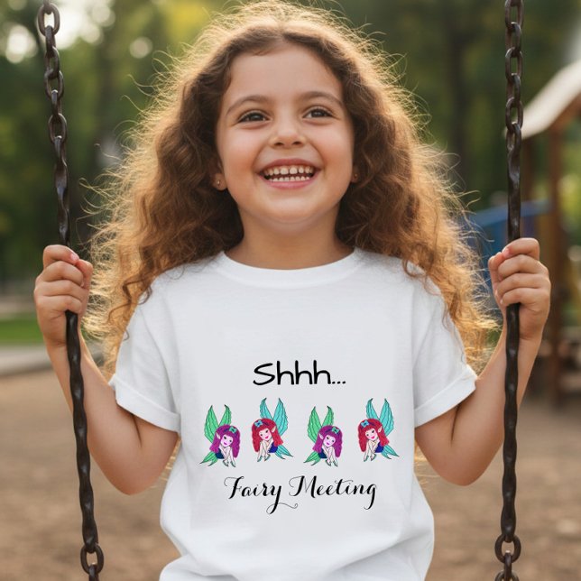 T-shirt Pour Bébé Rencontre de fées (Créateur téléchargé)