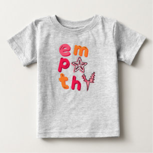 T-shirt Pour Bébé Répandre l'empathie sur les océans