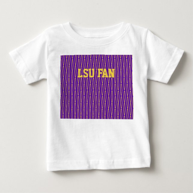 T-shirt Pour Bébé Répétition géométrique Mardi Gras (Devant)