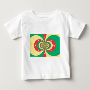 T-shirt Pour Bébé République du Cameroun étoile à cinq branches