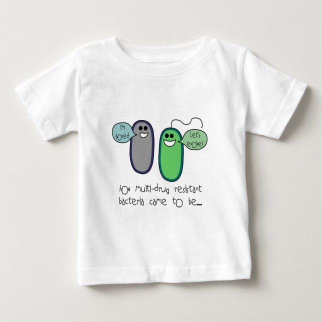 T-shirt Pour Bébé Résistance au médicament (Devant)