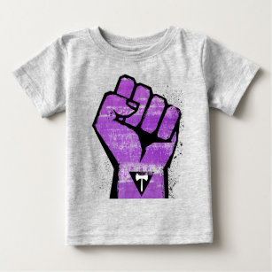 T-shirt Pour Bébé Résistance lesbienne