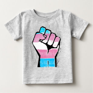 T-shirt Pour Bébé Résistance trans