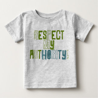 T-shirt Pour Bébé \respecter Mon bébé d'auteure
