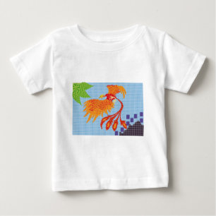 T-shirt Pour Bébé Ressurgir de l'oiseau phénix