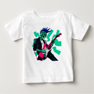 T-shirt Pour Bébé Rester électrique