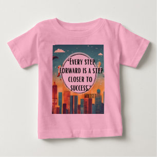 T-shirt Pour Bébé Restez inspiré - Motivation et mise à niveau