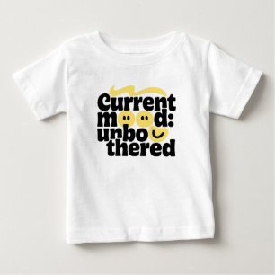 T-shirt Pour Bébé Restez sans inquiétude