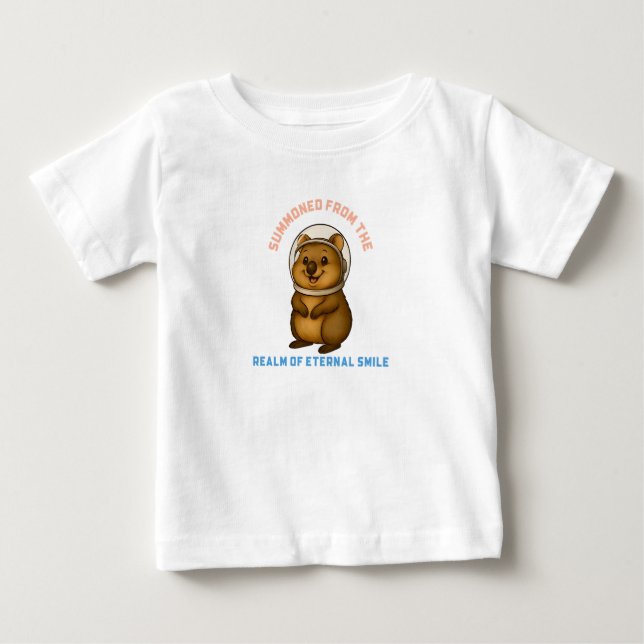 T-shirt Pour Bébé Résumé Du Roi Du Sourire Éternel (Devant)