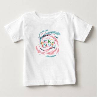 T-shirt Pour Bébé Retour 2 École Premier Jour Sens Livres Faits à la