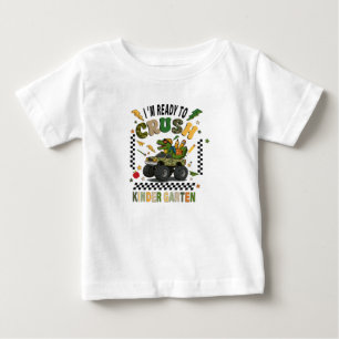 T-shirt Pour Bébé Retour à l'école Jardin d'enfants Camion Monstre D
