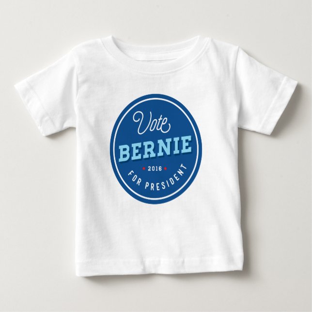 T-shirt Pour Bébé Retro Bernie (Devant)