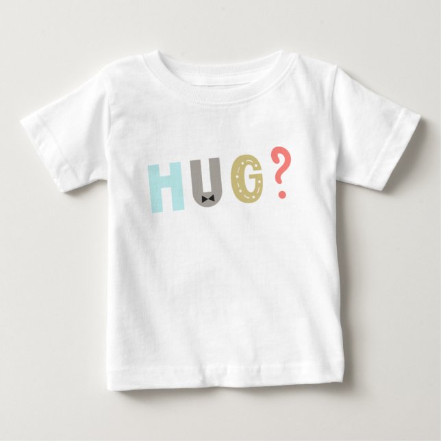 T-shirt Pour Bébé Rétro Premium | HUG ME | Unique (Devant)