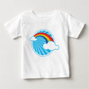 T-SHIRT POUR BÉBÉ RETRO RAINBOW