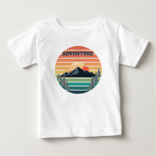 T-shirt Pour Bébé Rétro Vintage Extérieur
