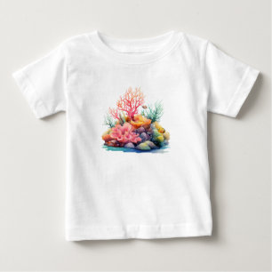 T-shirt Pour Bébé rêve de récif corallien