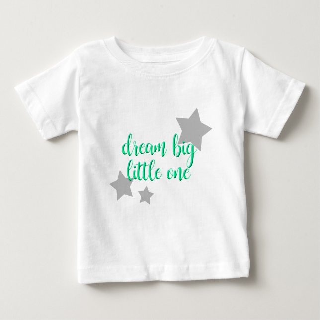 T-shirt Pour Bébé rêve grand petit simple bébé moderne (Devant)