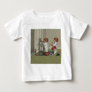 T-shirt Pour Bébé Réveille-toi c'est Noël illustration mignonne d'en