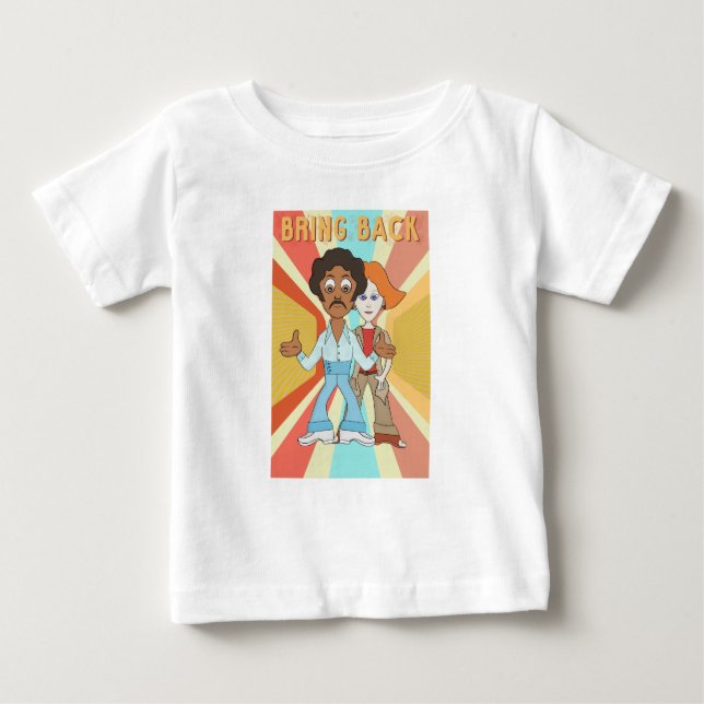 T-shirt Pour Bébé Revenir (Devant)