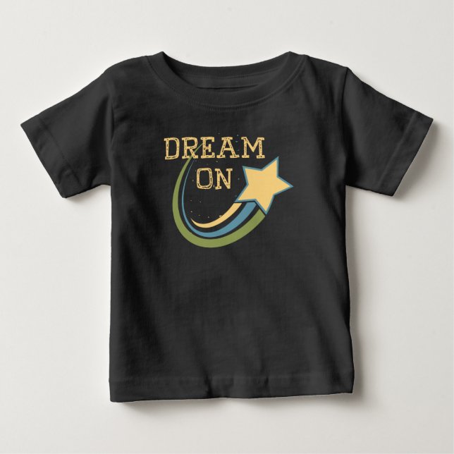 T-shirt Pour Bébé Rêver sur (Devant)