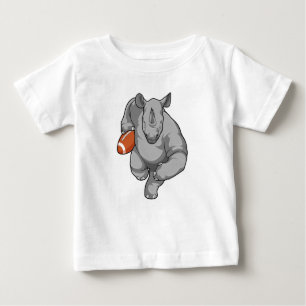 T-shirt Pour Bébé Rhino de football