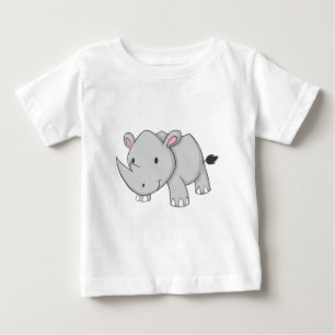 T-shirt Pour Bébé Rhinocéros de bébé