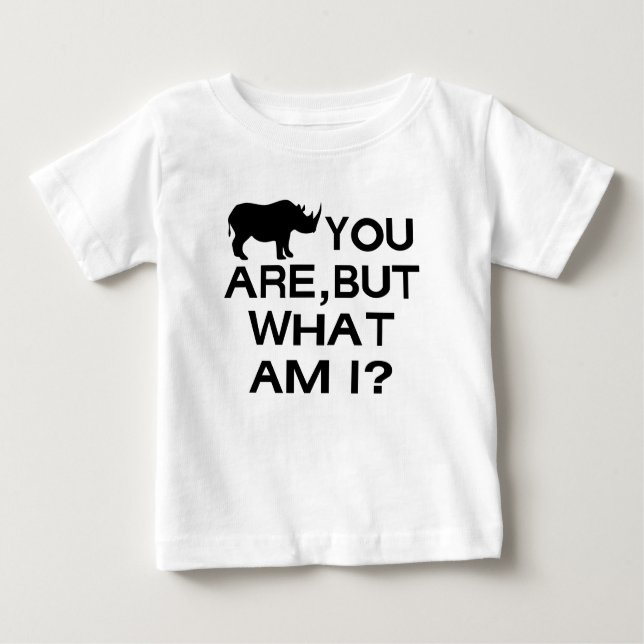 T-shirt Pour Bébé Rhinocéros vous êtes (Devant)