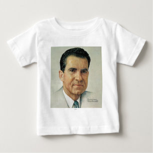 T-shirt Pour Bébé Richard Milhouse Nixon