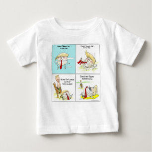 T-shirt Pour Bébé Rick London "Trumpty Dumpty" Drôle cadeau Trump