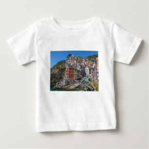 T-shirt Pour Bébé Riomaggiore Cinque Terre Ligurie Italie