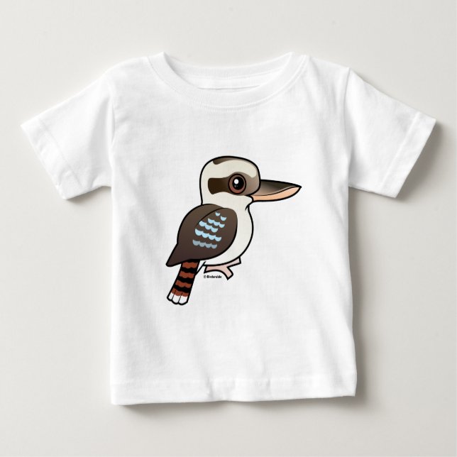 T-shirt Pour Bébé Rire Kookaburra (Devant)