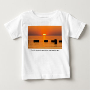 T-shirt Pour Bébé Rising Orange