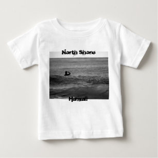 T-shirt Pour Bébé Rivage du nord, Hawaï