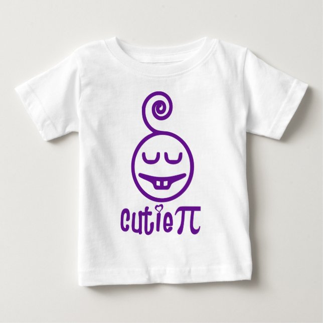 T-shirt Pour Bébé Riyah-Li conçoit Cutie pi (Devant)