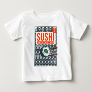 T-shirt Pour Bébé Riz pour vous rencontrer
