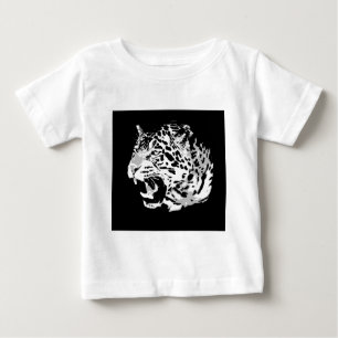 T-shirt Pour Bébé Roaring Jaguar